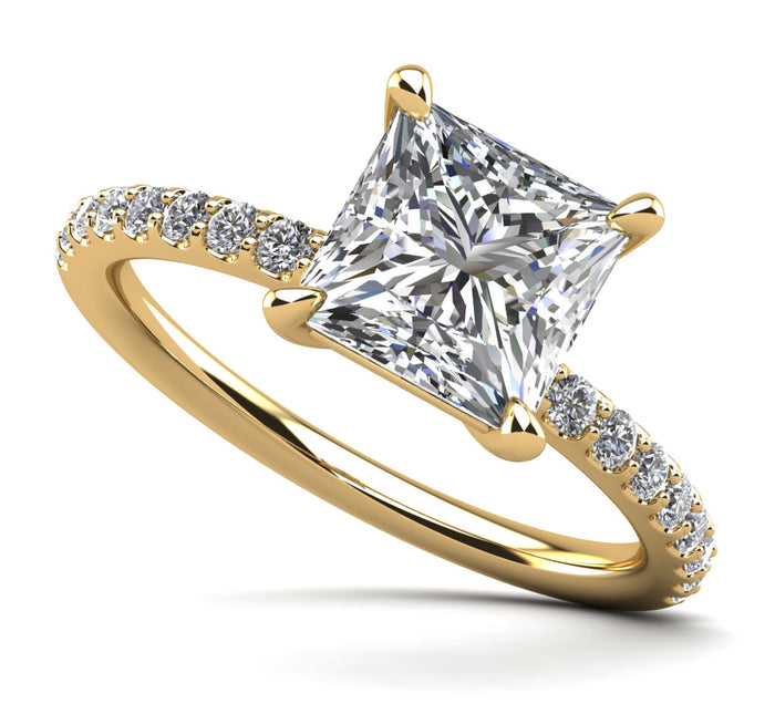 Niyla Engagement Ring - Yellow Gold