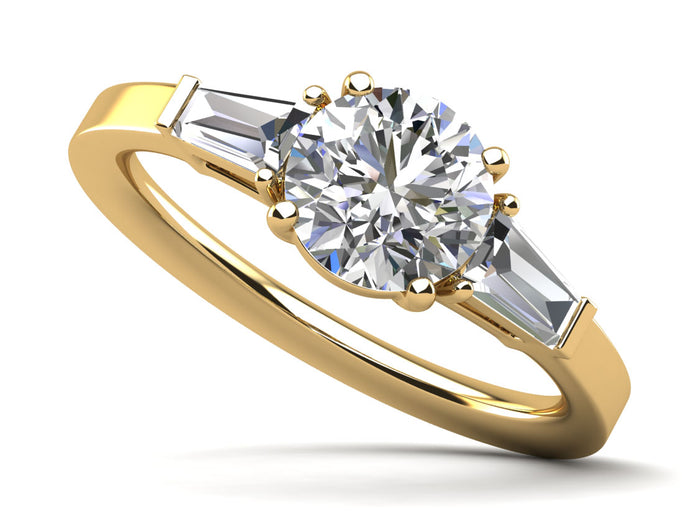 Inara Engagement Ring - Yellow Gold