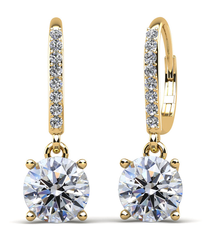Sutton Earrings - Yellow Gold