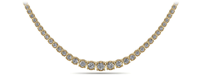 Uma Necklace - Yellow Gold