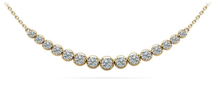 Gemma Necklace - Yellow Gold
