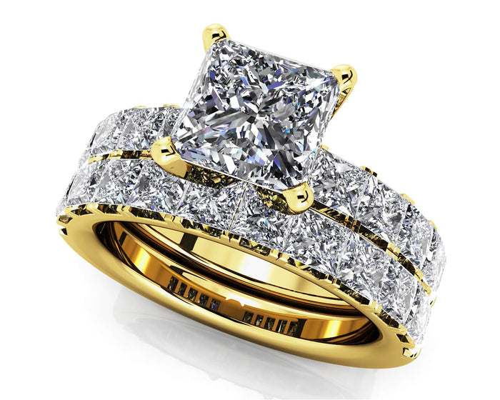 Blair Bridal Set - Yellow Gold