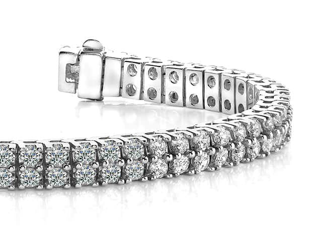 Nova Diamond Bracelet - White Gold
