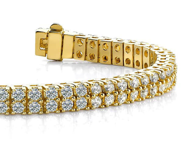 Nova Diamond Bracelet - Yellow Gold