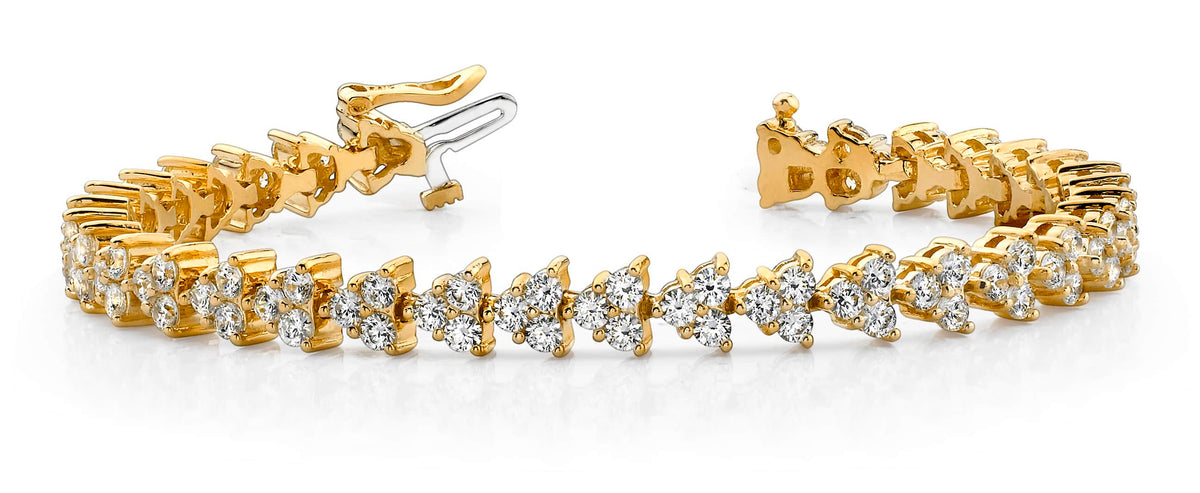 Vera Diamond Bracelet - Yellow Gold