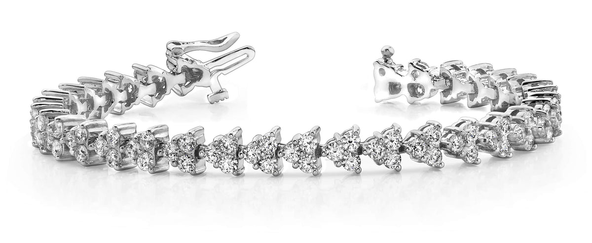 Vera Diamond Bracelet - White Gold