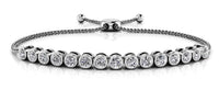 Freya Diamond Bracelet - White Gold