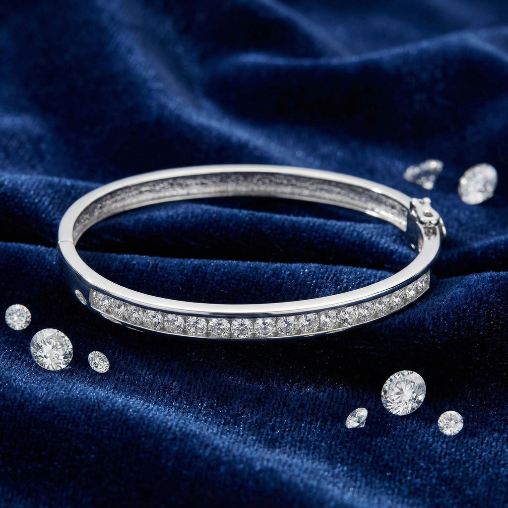 Vera Diamond Bangle - Lifestyle 3