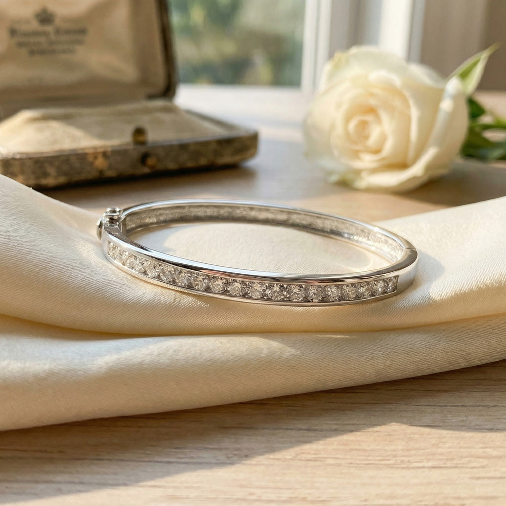 Vera Diamond Bangle - Lifestyle 2