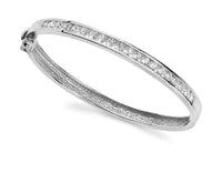 Vera Diamond Bangle - White Gold