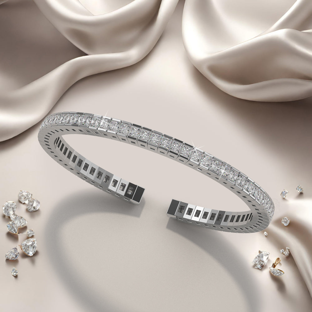 Lyra Diamond Bangle - Lifestyle 1