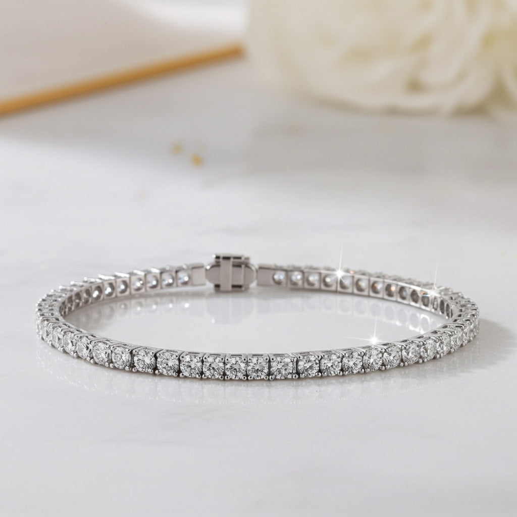 Ava Diamond Bangle - Lifestyle 1