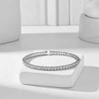 Alina Diamond Bangle - Lifestyle 2