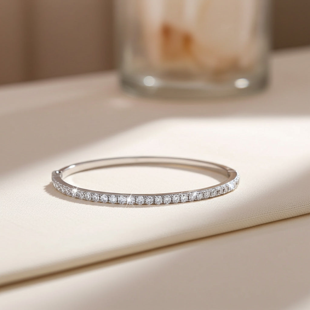 Aria Diamond Bangle - Lifestyle 1
