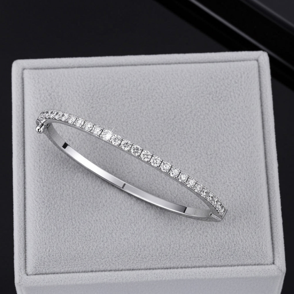Aria Diamond Bangle - Lifestyle 2