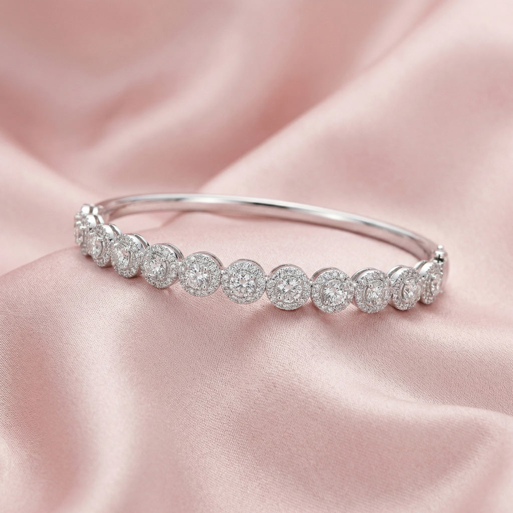 Kaia Diamond Bangle - Lifestyle 1