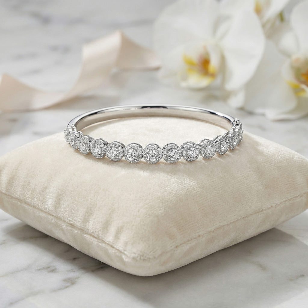 Kaia Diamond Bangle - Lifestyle 4