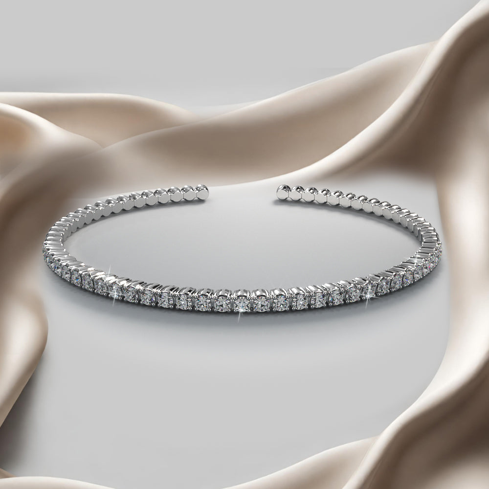 Vera Diamond Bangle - Lifestyle 2