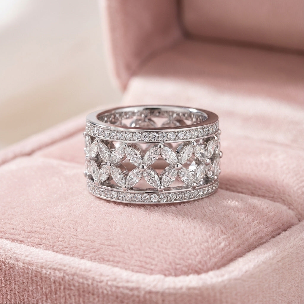 Aria Diamond Ring - Lifestyle 1