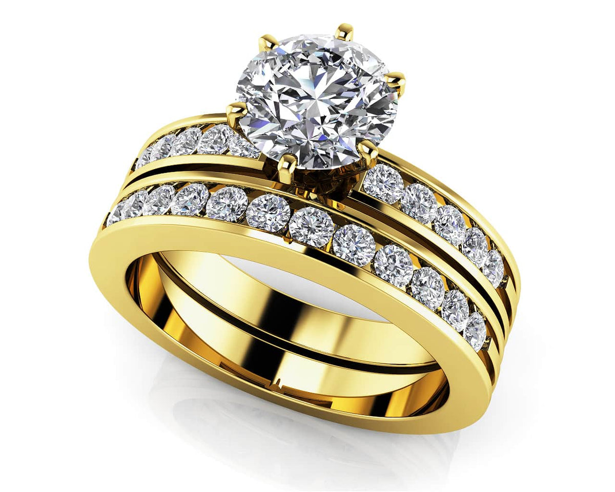 Rhea Diamond Jewelry - Yellow Gold