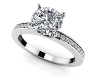 Nina Diamond Ring - White Gold
