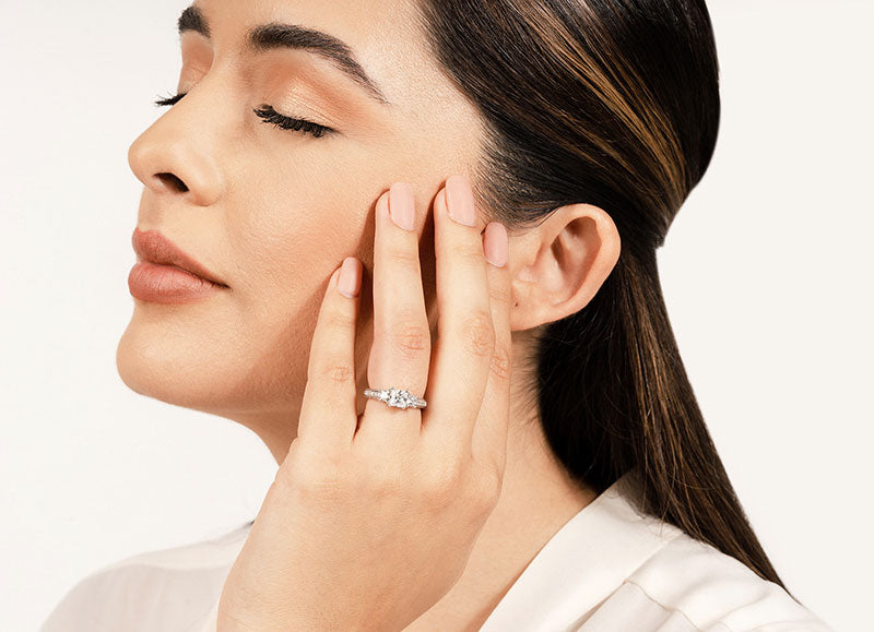 Aria Diamond Ring - Lifestyle 4