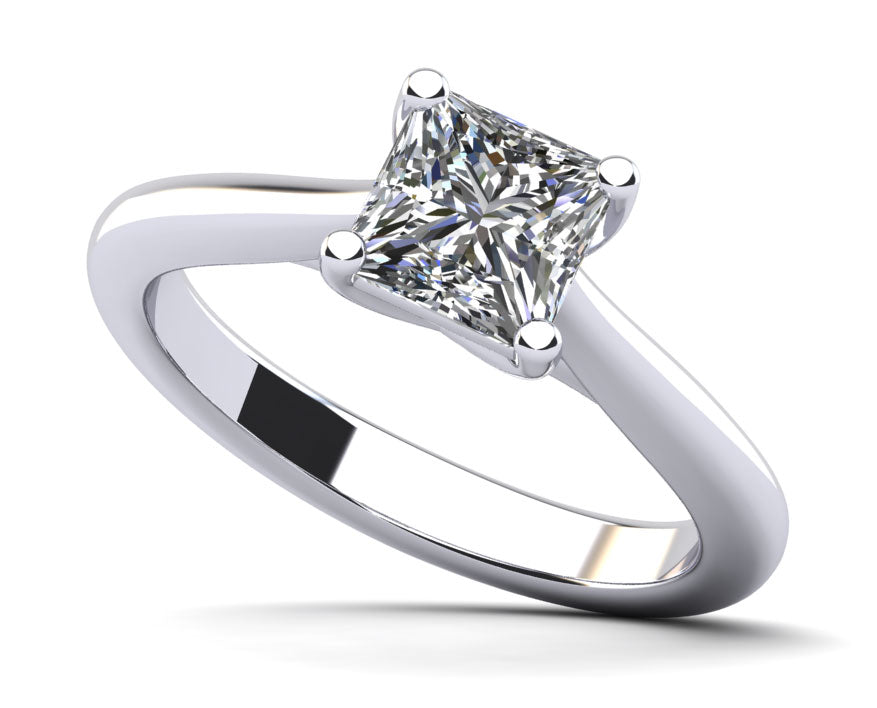 Talia Diamond Ring - White Gold