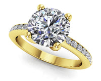 Ava Diamond Ring - Yellow Gold