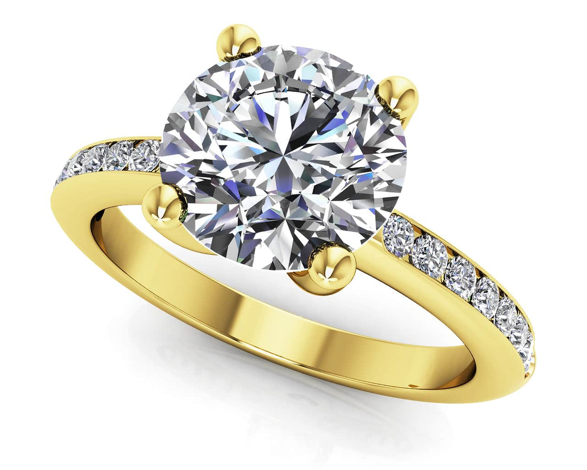 Ava Diamond Ring - Yellow Gold
