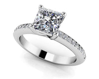 Nina Diamond Ring - White Gold