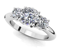 Amara Diamond Ring - White Gold