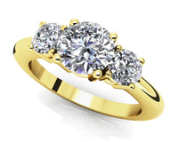 Amara Diamond Ring - Yellow Gold