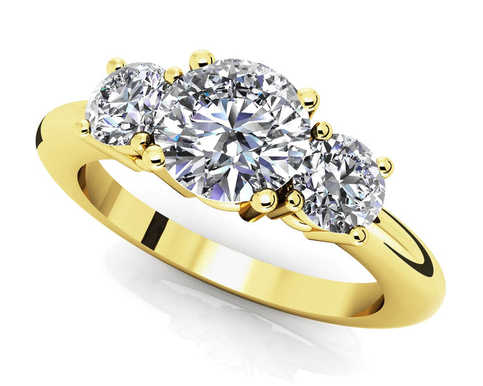 Riya Engagement Ring - Yellow Gold