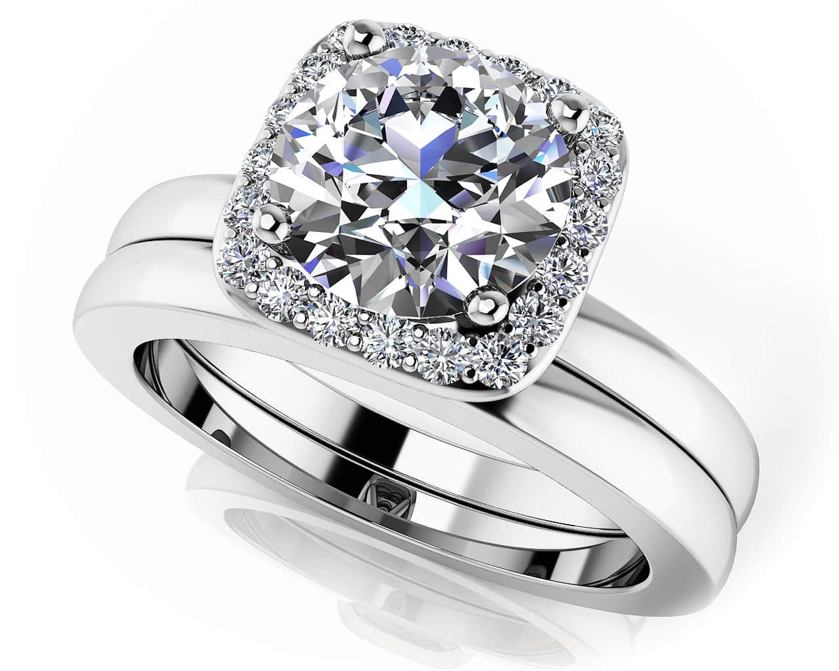 Dahlia Diamond Jewelry - White Gold