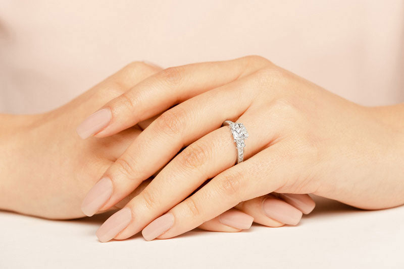 Nina Diamond Ring - Lifestyle 3