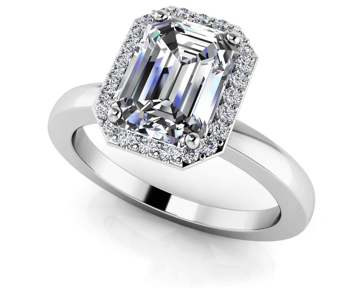 Talia Diamond Ring - White Gold