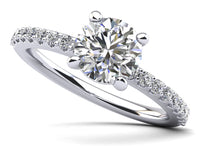 Amara Diamond Ring - White Gold