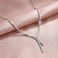Ava Diamond Necklace - Lifestyle 1