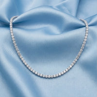 Luna Diamond Necklace - Lifestyle 1