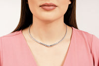 Talia Diamond Necklace - Lifestyle 3