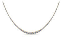 Talia Diamond Necklace - Yellow Gold