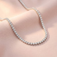 Zara Diamond Necklace - Lifestyle 1