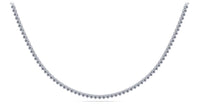 Zara Diamond Necklace - White Gold