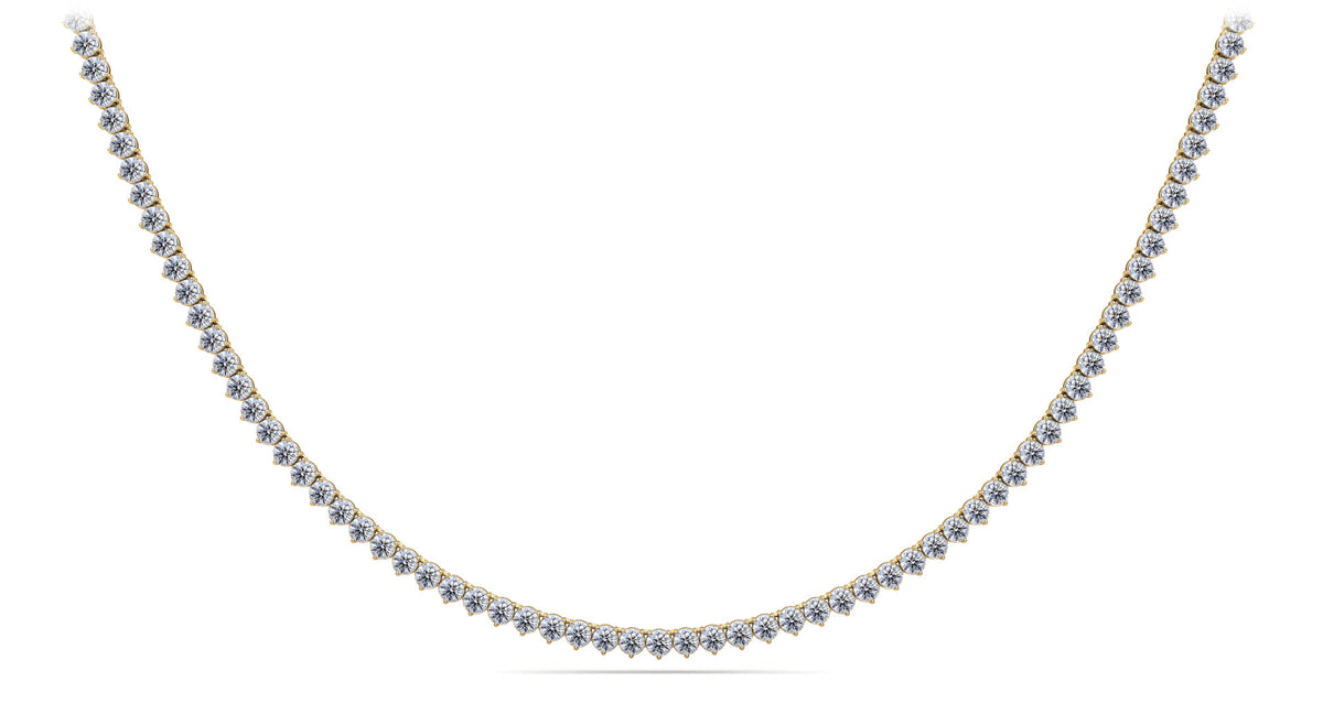 Zara Diamond Necklace - Yellow Gold