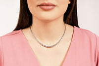 Dahlia Diamond Necklace - Lifestyle 3