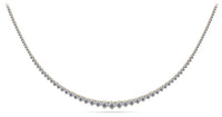 Dahlia Diamond Necklace - Yellow Gold