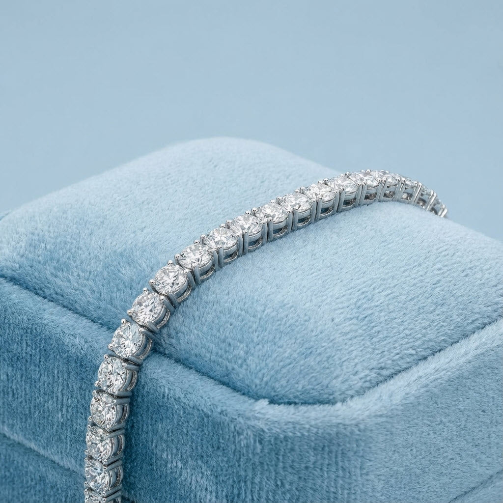 Alina Diamond Bracelet - Lifestyle 1
