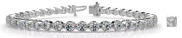 Zara Diamond Bracelet - White Gold