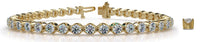 Zara Diamond Bracelet - Yellow Gold