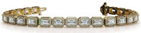 Ava Diamond Bracelet - Yellow Gold